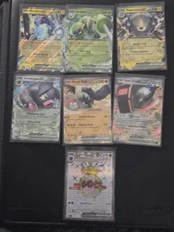 Pokemon TCG 2023 EX Holo Cards Lot Of 7 - Miraidon ex, Forretress ex - Image 1