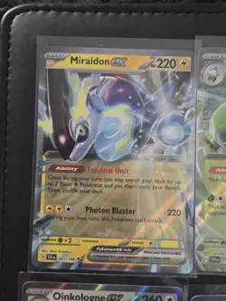 Pokemon TCG 2023 EX Holo Cards Lot Of 7 - Miraidon ex, Forretress ex - Image 2