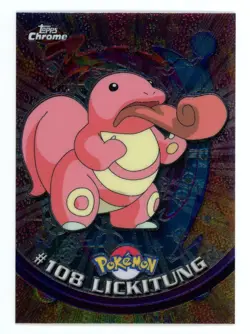 Pokemon Card - Lickitung #108 - Topps Chrome - Image 1