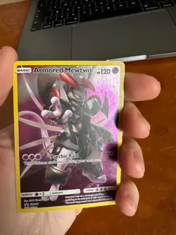 Pokemon Armoured Mewtwo Black Star Promo SM228 Pokemon Card - Image 2