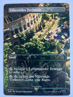 German Card Nurturing Peatland (Borderless) - MTG [Assassin's Creed] ~ NM - Image 1