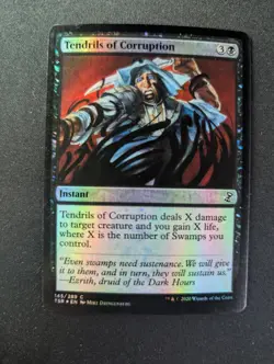 TENDRILS OF CORRUPTION FOIL #145 MTG Time Spiral Remastered - Image 1