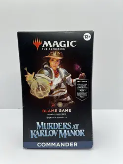 Murders at Karlov Manor Commander Deck - Blame Game MTG Brand New Sealed - Image 1