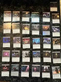 Magic The Gathering Lot. 135 Rare And Uncommon MTG New Unplayed - Image 1