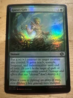 Gaea's Gift - FOIL - MTG The Brothers' War - NM - Image 1