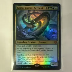 Koma, Cosmos Serpent Kaldheim Foil - Image 1