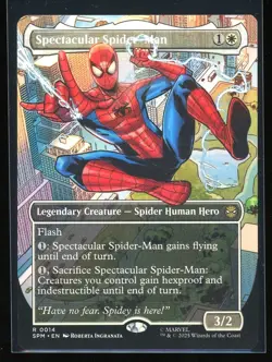 Spectacular Spider-Man 2025 Magic: The Gathering Marvel's Spider-Man #14 Rare - Image 1