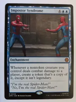 Impostor Syndrome 0034 SPM Mythic Rare - NM - MTG Magic 2025 Non Foil - Image 1