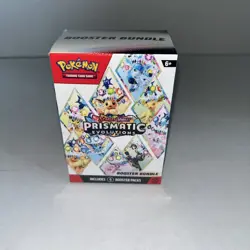 Pokemon TCG: Scarlet & Violet-Prismatic Evolutions Booster Bundle (6 Packs) - Image 1