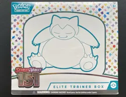 Pokemon TCG Scarlet & Violet 151 Elite Trainer Box ETB Sealed - Snorlax Promo - Image 1