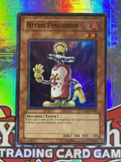 Yu-Gi-Oh! TCG Nitro Synchron TDGS-EN002 Super Rare Unlimited LP-Exc. - Image 1