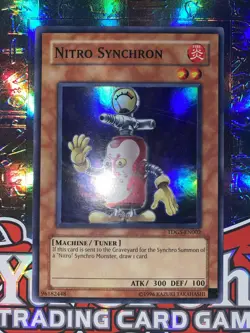 Yu-Gi-Oh! TCG Nitro Synchron TDGS-EN002 Super Rare Unlimited LP-Exc. - Image 2