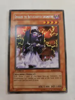 Dekoichi The Battlechanted Locomotive RDS-EN032 1st Edition Rare Yugioh - Image 1