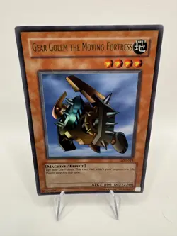 Yu-Gi-Oh! Gear Golem the Moving Fortress AST-018 Ancient Sanctuary Holo NM TCG - Image 1