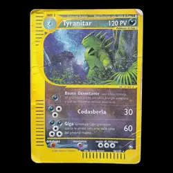 *HH* Card Pokemon Tyranitar 40/147 Aquapolis Reverse Cards Pokemon ITA - Image 1