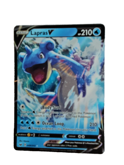 2020 Pokemon TCG Lapras V Nintendo Ultra Rare Sword & Shield Card 049 Near Mint - Image 5