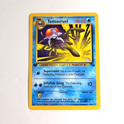 Pokemon Tentacruel TCG 1st Edition 1999 Wizards Of The Coast Fossil Set Card 44 - Image 3