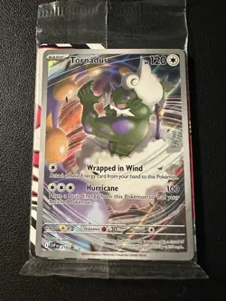 Pokemon Card Tornadus 210 Black Star Promo - Sealed - Image 1