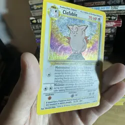 Clefable 1/64 Pokemon Jungle Holo Rare WOTC Vintage Card English HP Unlimited - Image 4