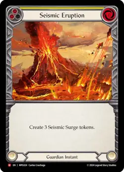FAB Seismic Eruption - Mastery Pack Guardian Card # 024 - Image 1