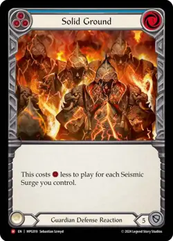 FAB Solid Ground - Mastery Pack Guardian Card # 019 - Image 1