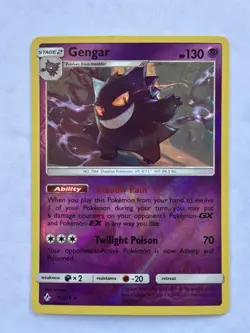 Pokemon Gengar Card 70/214 Reverse Holo Rare Unbroken Bonds NM Near Mint - Image 1