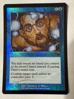 MTG: Daze Nemesis Foil Card 30/143 Magic The Gathering Rare - Image 1