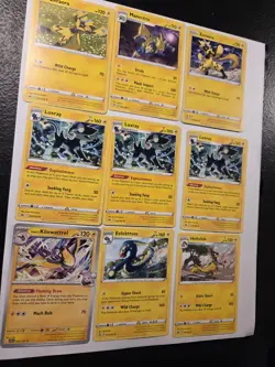 Pokemon TCG trading card Lot of electric type Pokemon rares Zeraora Regieleki - Image 5