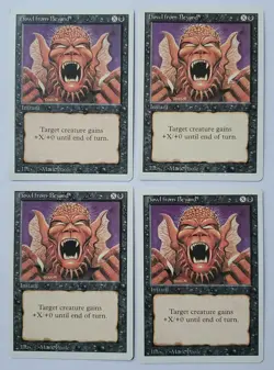 Magic The Gathering Card Howl From Beyond Instant 4 Count - Image 5