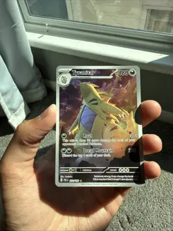 Pokemon TCG Tyranitar Scarlet & Violet Paldea Evolved Holo Card 222/193 - Image 3
