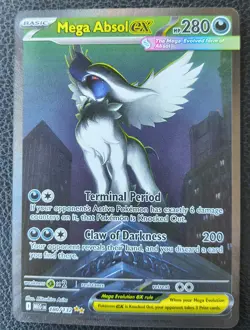 Mega Absol Ex 180/132 SIR Evolutions Pokemon Card - Image 1