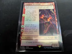 MTG Magic the Gathering FOIL Summon: Brynhildr FIN! - Image 1