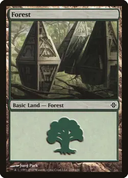 Forest #248 1x FOIL ROE MTG Rise of Eldrazi Basic Land MINT green - Image 1