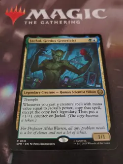 Mtg. Jackal, Genius Geneticist. Marvel's Spider-Man. Nm - Image 1