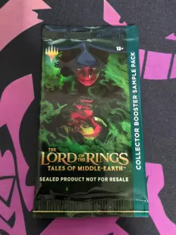 MTG 1x Lord Of The Rings Tales Of Middle-Earth Collector Booster Sample Pack - Image 1
