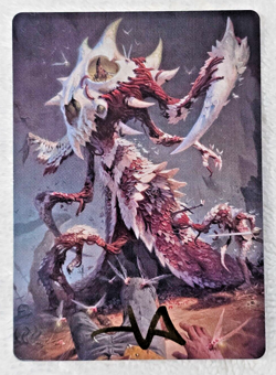 MTG Grist, the Hunger Tide Art 56/81 Gold-Stamped Signature Modern Horizons 2 - Image 1