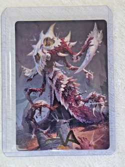 MTG Grist, the Hunger Tide Art 56/81 Gold-Stamped Signature Modern Horizons 2 - Image 4