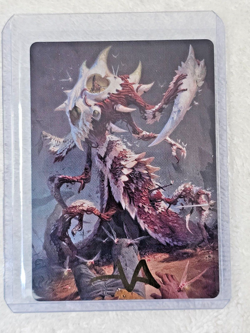 MTG Grist, the Hunger Tide Art 56/81 Gold-Stamped Signature Modern Horizons 2 - Image 5