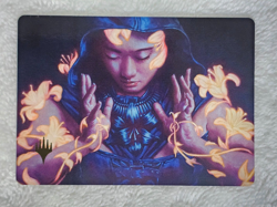 MTG Blossoming Calm Art 56/81 Gold-Stamped Modern Horizons 2 1/81 NM - Image 1