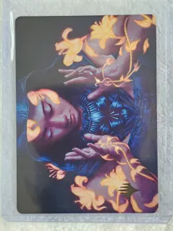 MTG Blossoming Calm Art 56/81 Gold-Stamped Modern Horizons 2 1/81 NM - Image 4