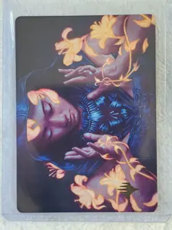 MTG Blossoming Calm Art 56/81 Gold-Stamped Modern Horizons 2 1/81 NM - Image 5