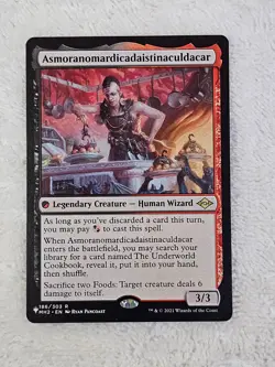 MTG Asmoranomardicadaistinaculdacar #186 The List Modern Horizons 2 Rare NM - Image 1