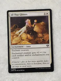 MTG All That Glitters - Commander Masters #9 Magic Gathering Card NM - Image 2