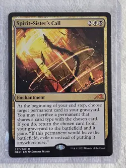 MTG Spirit-Sister's Call #237 Kamigawa: Neon Dynasty Magic Card Mythic NM - Image 5