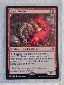 MTG Scrap Welder #159 Kamigawa Neon Dynasty Magic Gathering Card Rare NM - Image 5
