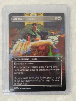 MTG All That Glitters (Borderless) Commander Masters #622 Magic Card NM - Image 5