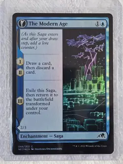 MTG The Modern Age FOIL #66 Kamigawa Neon Dynasty Magic Gathering Card NM - Image 5