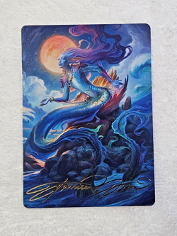 MTG Svyelun of Sea and Sky Art 24/81 Gold-Stamped Signature Modern Horizons 2 - Image 3