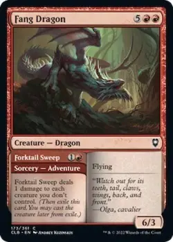 Fang Dragon - Light Play MTG Commander Legends: Battle for Baldur's Gate - Image 1