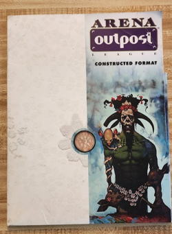 Binders/Folders Arena Outpost Constructed Format Folder Magic MTG - Image 1